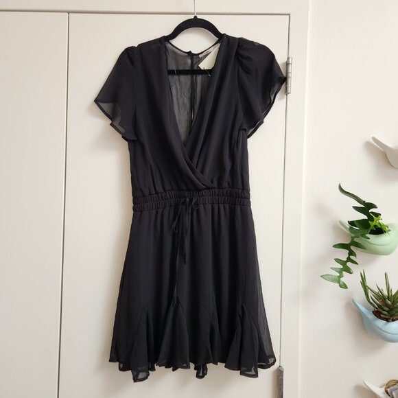 Mi Ami (Francesca's Collections) Black Dress Size Medium - Picture 1 of 3